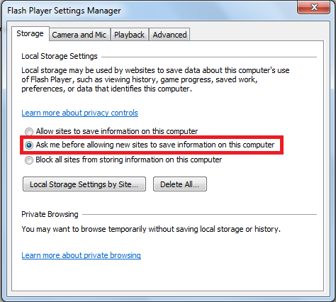 Flash Settings 3 Flash Settings 3